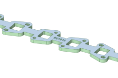 TB45 Exhaust Flange